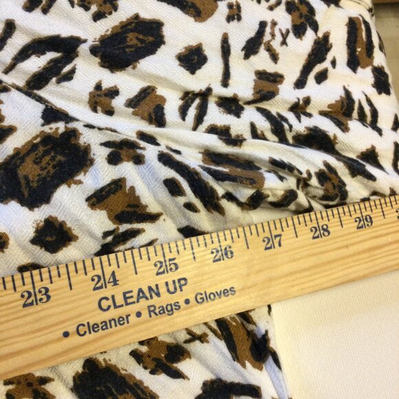 Show Me Your Mumu Marcella Oversized Button Up Shirt XXL Cheetah Print Raw Hem - Picture 8 of 12